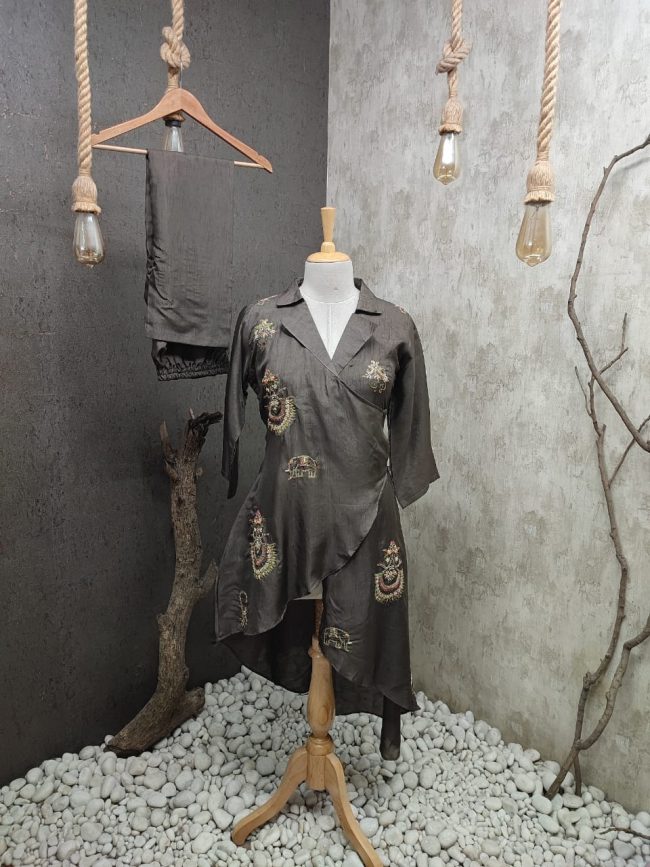 Dola Silk Indowestern Co-ord Set