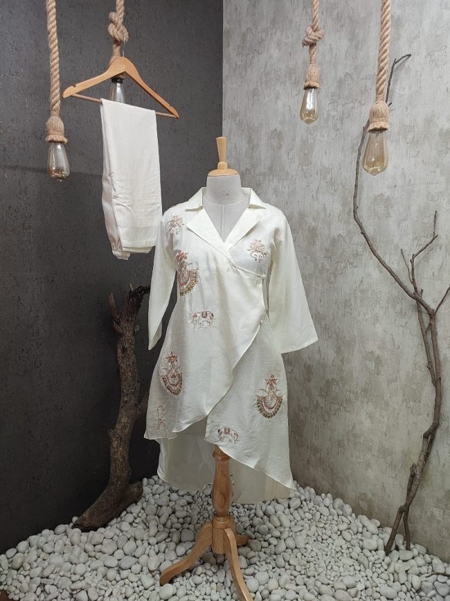 Dola Silk Indowestern Co-ord Set