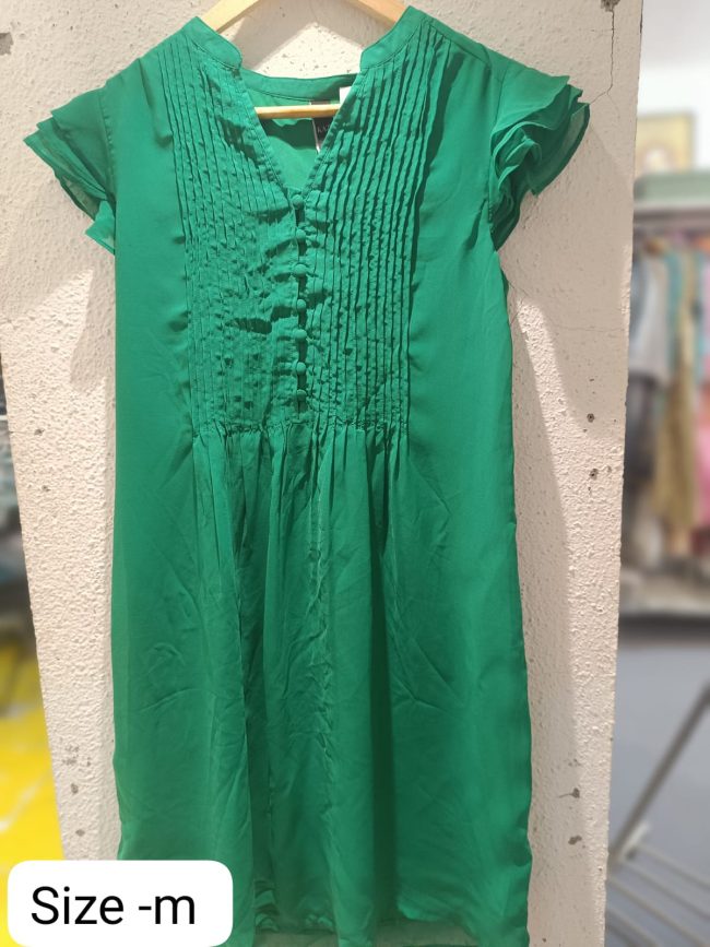 Green Casual Dress