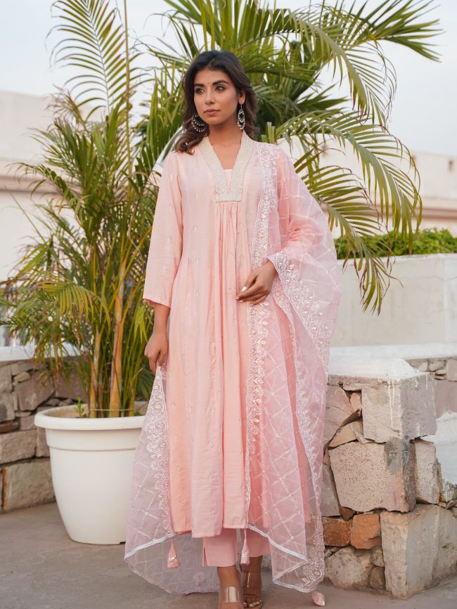 Pure Cotton Anarkali Suits